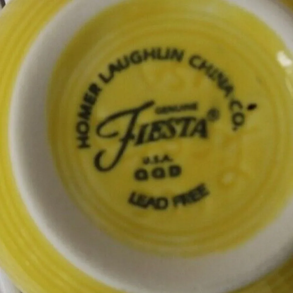 Fiestaware cup saucer